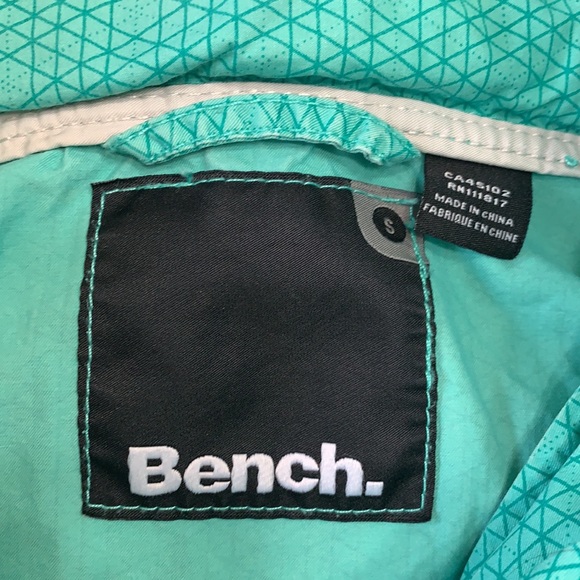 Bench Jacket - Teal Green with hood - Picture 7 of 7